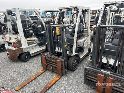 2014 Nissan CF40LP 4000 lb Cushion Tire Forklift