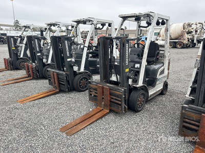 2014 Nissan MCP1F2A20LV 4000 lb Cushion Tire Forklift