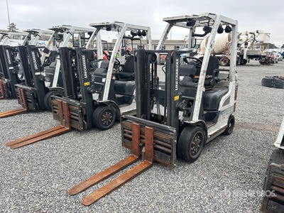 2014 Nissan MCP1F2A20LV 4000 lb Cushion Tire Forklift