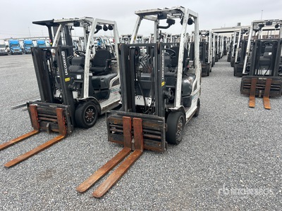 2014 Nissan MCP1F2A20LV 4000 lb Cushion Tire Forklift