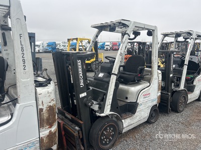 2013 Nissan CF40LP 4000 lb Cushion Tire Forklift