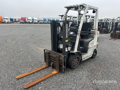 2013 Nissan MCP1F2A20LV 4000 lb Cushion Tire フォークリフト (Inoperable)