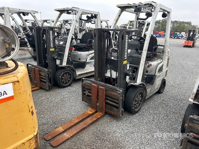 2013 Nissan MCP1F2A20LV 4000 lb Cushion Tire Forklift