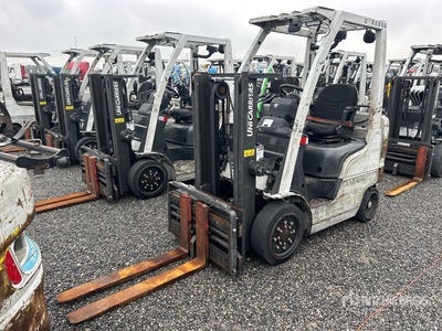 2013 Nissan CF40LP 4000 lb Cushion Tire Forklift