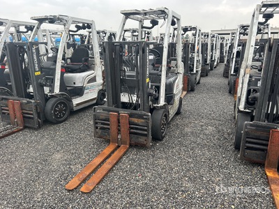 2013 Nissan CF40LP 4000 lb Cushion Tire Forklift