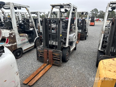 2014 Nissan CF40LP 4000 lb Cushion Tire Forklift