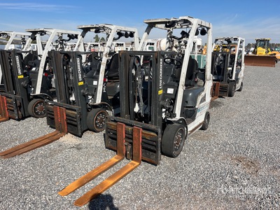 2014 Nissan CF40LP 4000 lb Cushion Tire Forklift