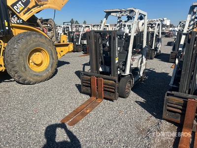 2014 Nissan CF40LP 4000 lb Cushion Tire Forklift