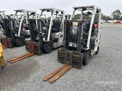 2014 Nissan CF40LP 4000 lb Cushion Tire Forklift
