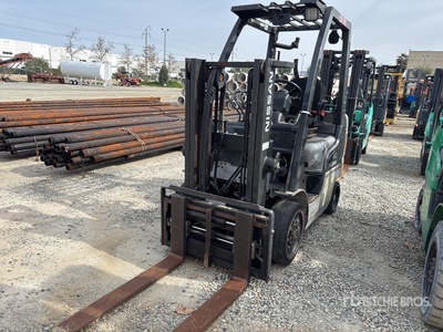 2012 Nissan CF40LP 4000 lb Cushion Tire Forklift