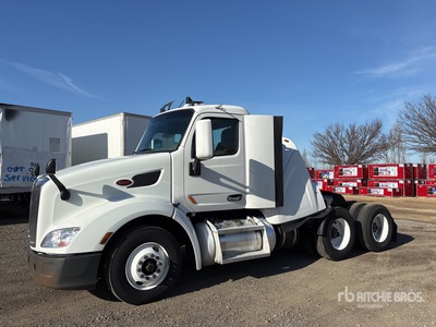 2017 Peterbilt 579 6x4 T/A Day Cab Truck Tractor
