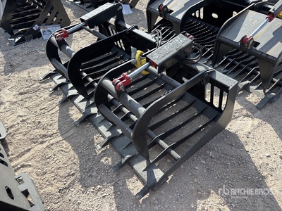 All-Star 72 in Skeleton Skid Steer Grapple (Unused)