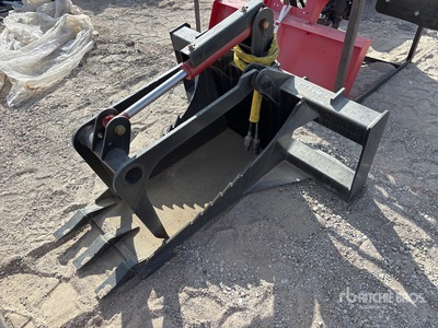 All-Star 16 in Stump Cazo con garfio para minicargadora (Unused)