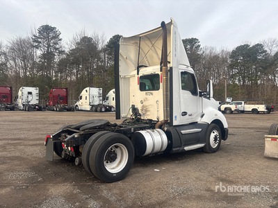 2016 Kenworth T680 4x2 Cabeza Tractora Cabina Corta (Inoperable)