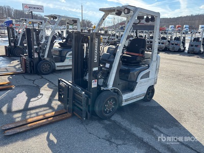 2014 Nissan CF40LP 4000 lb Cushion Tire Forklift