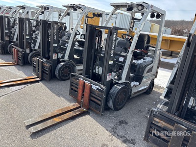 2014 Nissan CF40LP 4000 lb Cushion Tire Forklift