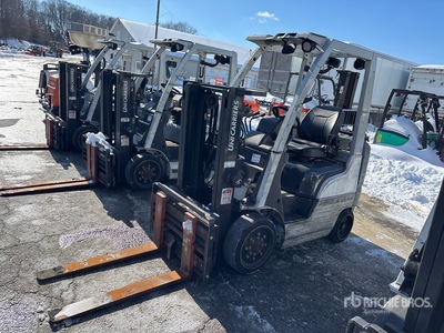 2012 Nissan CF40LP 4000 lb Cushion Tire Gabelstapler