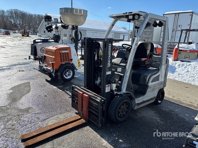 2014 Nissan CF40LP 4000 lb Cushion Tire Forklift