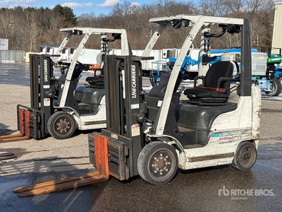 2014 Nissan CF40LP 4000 lb Cushion Tire Forklift