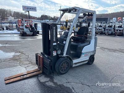 2014 Nissan CF40LP 4000 lb Cushion Tire Forklift