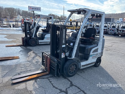 2014 Nissan CF40LP 4000 lb Cushion Tire Forklift