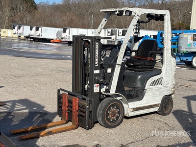 2014 Nissan CF40LP 4000 lb Cushion Tire Forklift