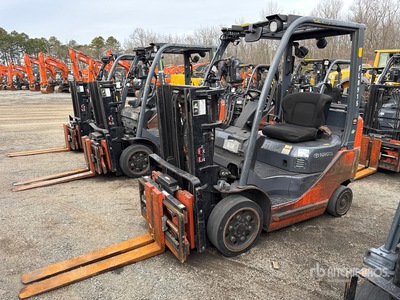 2014 Toyota 8FGCU20 4000 lb Cushion Tire Forklift