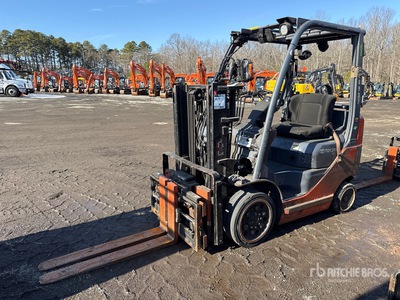 2014 Toyota 8FGCU20 4000 lb Cushion Tire Forklift