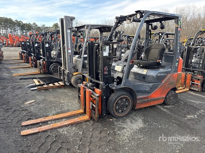 2014 Toyota 8FGCU20 4000 lb Cushion Tire Forklift