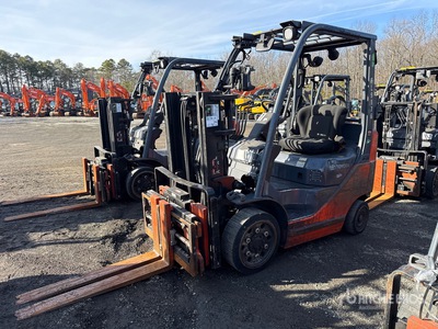 2014 Toyota 8FGCU20 4000 lb Cushion Tire Forklift
