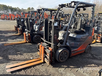 2014 Toyota 8FGCU20 4000 lb Cushion Tire Forklift