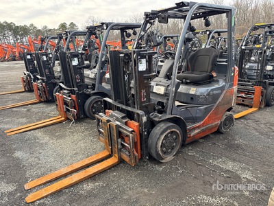 2014 Toyota 8FGCU20 4000 lb Cushion Tire Forklift
