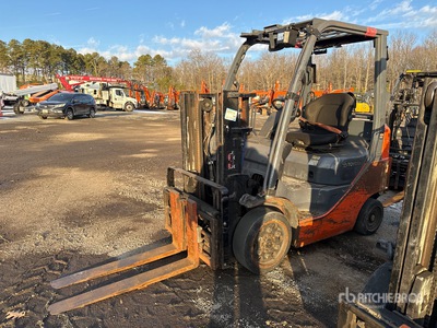 2013 Toyota 8FGCU20 4000 lb Cushion Tire Forklift