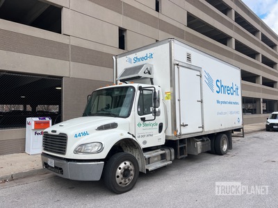 2019 Freightliner M2 106 4x2 Paper Shredder Van Truck