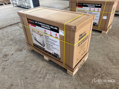 TMG WB4804S 48 in Stainless Steel Werkbank (Unused)