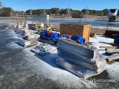 Quantity of (21) Pallets of Unknown معدات ورشة تصنيع النفط المتنوعة