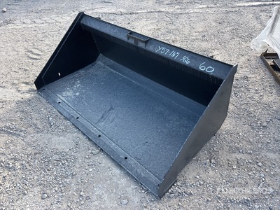 All-Star 60 in Low Pro Skid Steer Bucket (Unused)