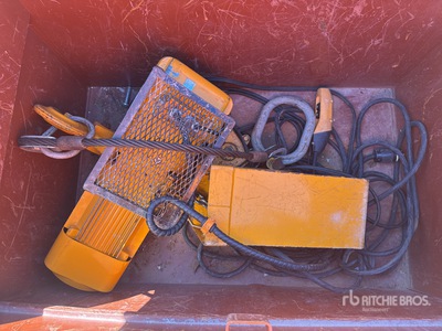 Harrington NER050L-15 Chain Hoist w/Job Site Box
