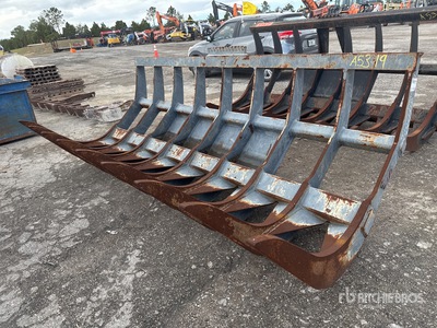 Solesbee 120 in Root Rake - Fits Komatsu WA270