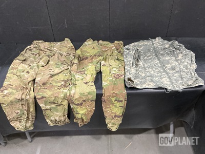 (10) Pairs of Cold Weather Trousers, (2) Cold Weather Jackets & Assorted Items