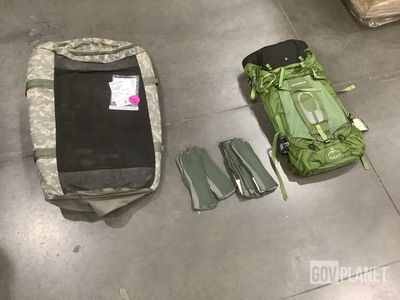 (4) Luggage Bags, (36) Pairs of Flyer’s Gloves & Assorted Items