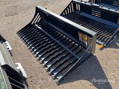 All-Star 72 In Skeleton Skid Steer Bucket (Unused)