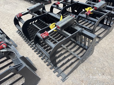 All-Star 78 In E-Series Rock Skid Steer Grapple (Unused)