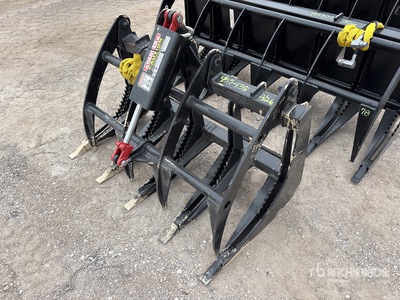 All-Star 48 in Skid Steer Root Rake (Unused)