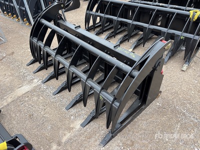 All-Star 74 In Skid Steer Root Rake (Unused)