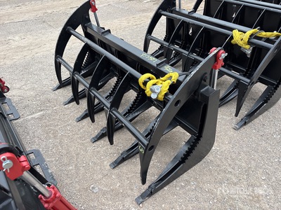 All-Star 68 In E-Series Skid Steer Root Rake (Unused)