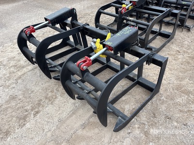 All-Star 68 In E-Series Root Skid Steer Grapple (Unused)