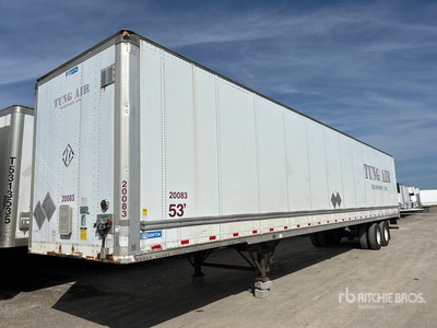 2011 Stoughton 53 ft x 102 in T/A Van Trailer