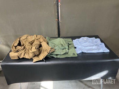 (4) Pairs of Fuel Handler’s Coveralls, (105) Women’s Shirts & Assorted Items