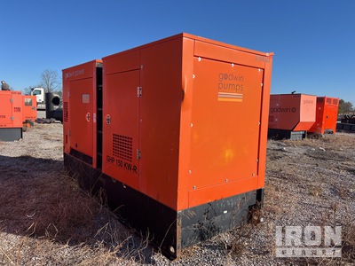 Godwin GHP150KW-R 181 kVA Skid-Mounted Zestaw prądotwórczy